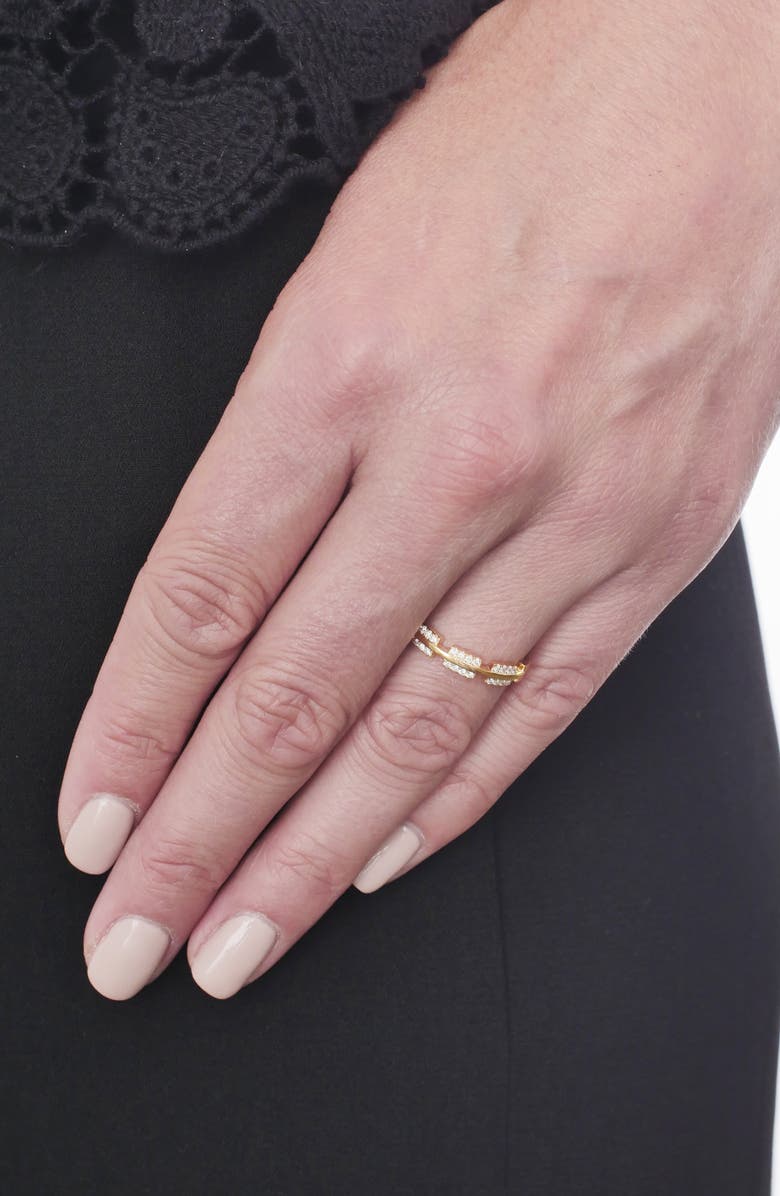 Bony Levy Kiera Diamond Bar Stacking Ring, Alternate, color, 
