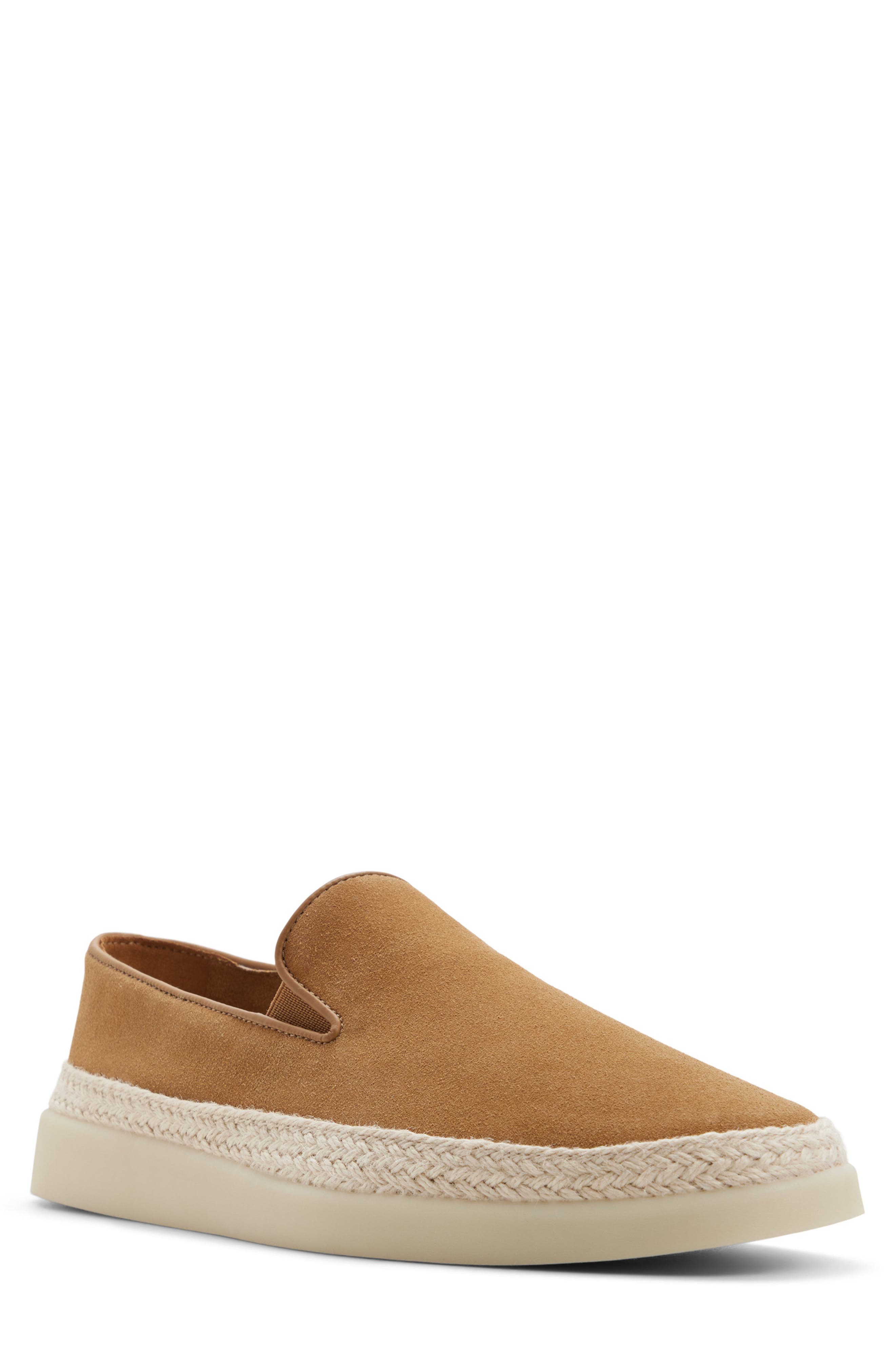 ALDO Cheston Slip-On Sneaker, Main, color, Tan Suede