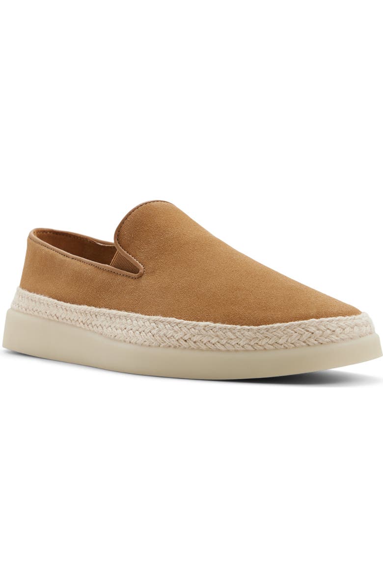 ALDO Cheston Slip-On Sneaker, Main, color, Tan Suede
