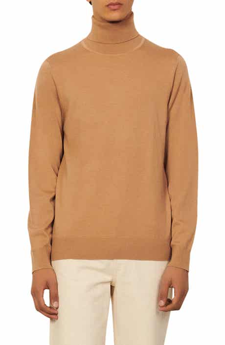 SANDRO Wool Turtleneck Sweater