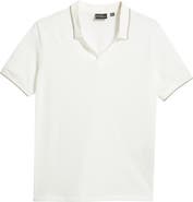 Emporio Armani Piqué Johnny Collar Polo