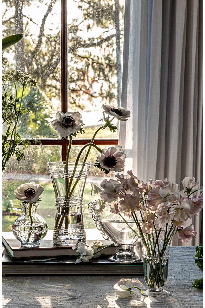 Graham Petite Glass Vase, Alternate, color, CLEAR