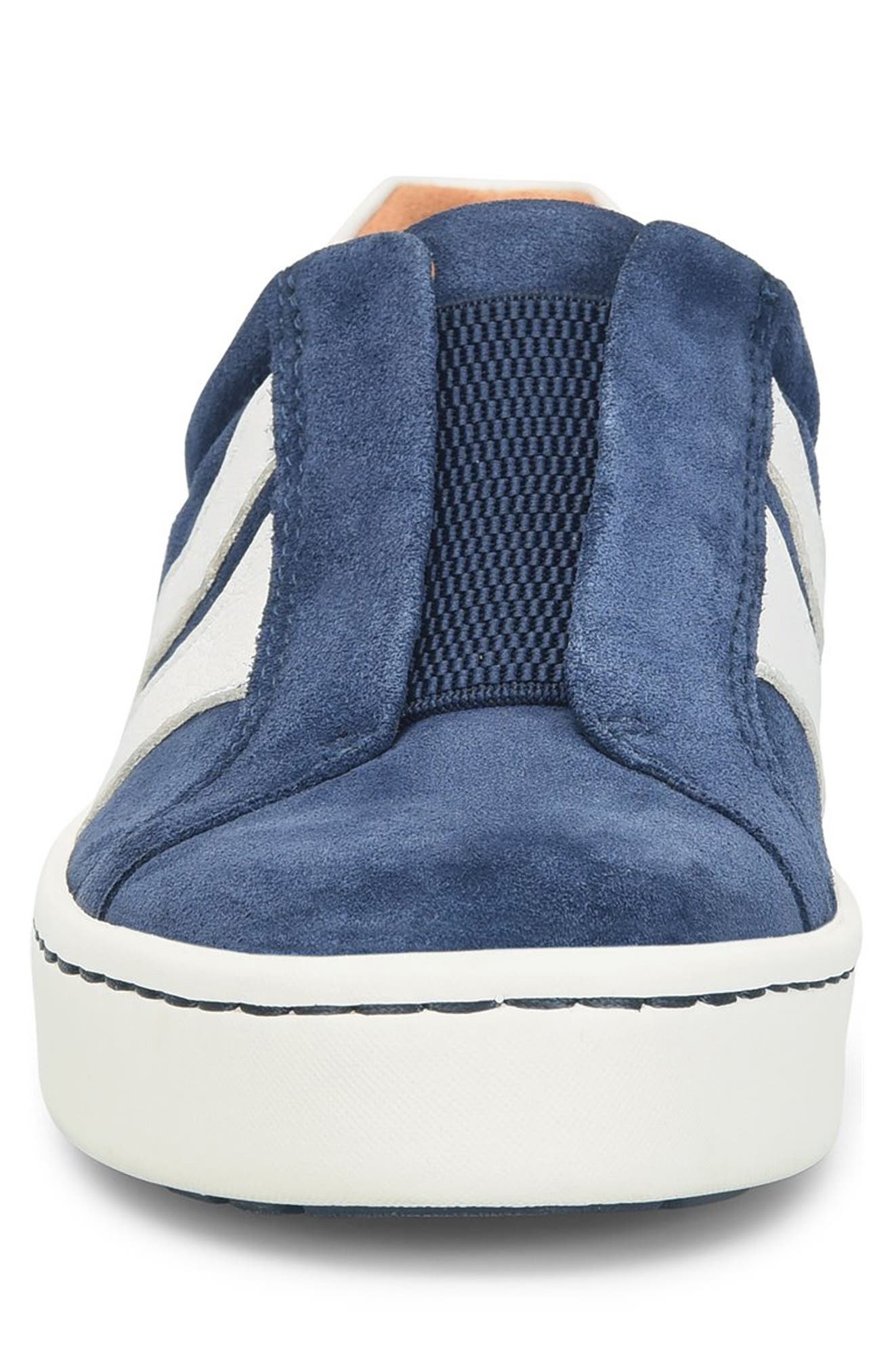 Børn Beck Slip-On Sneaker, Alternate, color, Navy Suede
