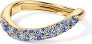 EDEN PRESLEY 14k Gold Sapphire Wave Ring