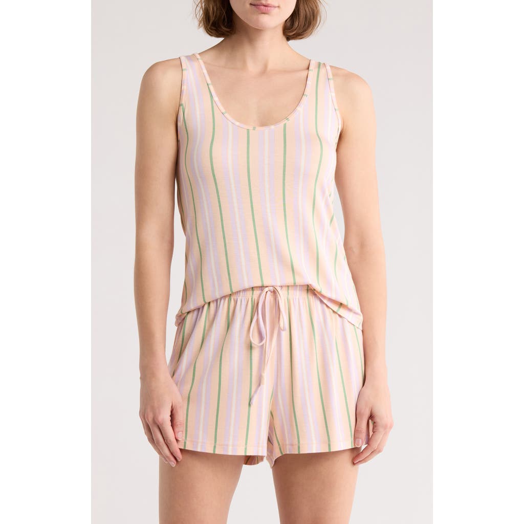 Honeydew Sunrise Shortie Pajamas In Pink