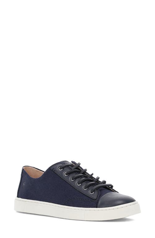 Frye Ivy Low Top Sneaker In Navy