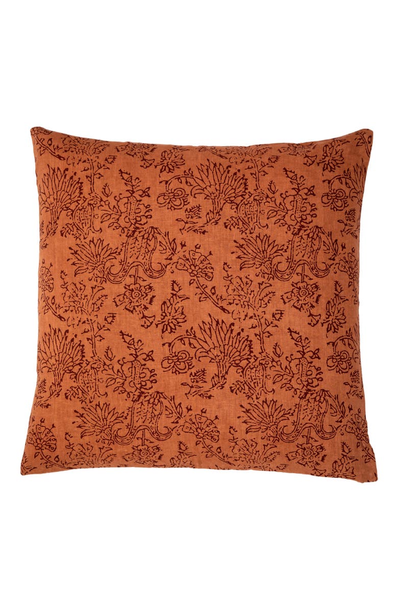 Alamwar Anjali Cinnamon/Clay Decorative Pillow Cover, Main, color, Cinnamon/Clay
