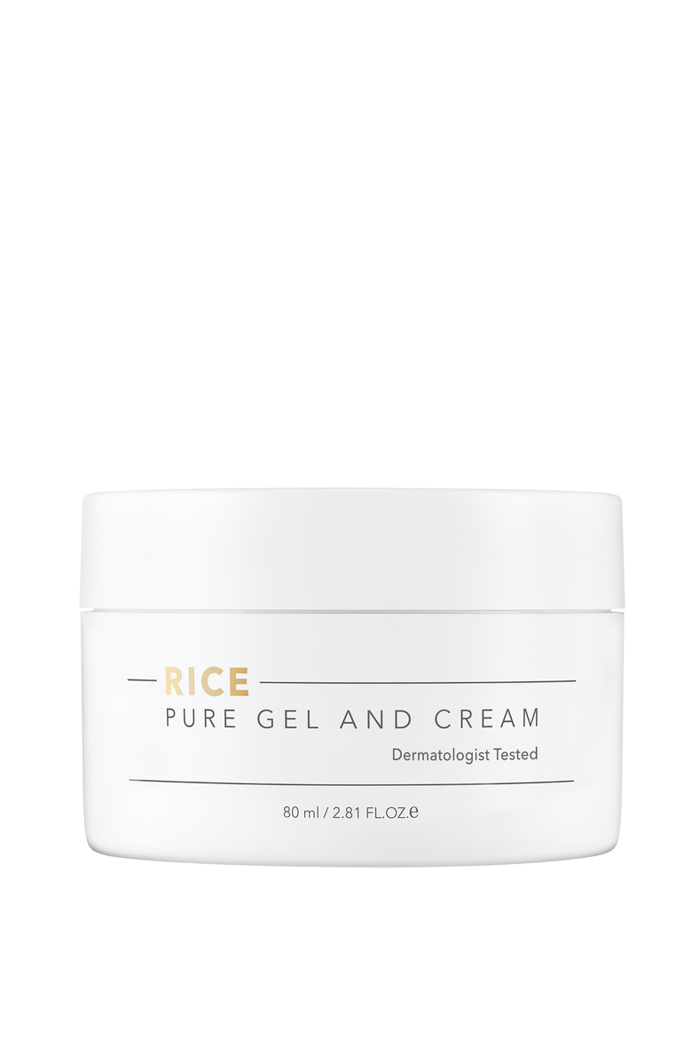 46454329 Rice Pure Gel and Cream, Main, color, White