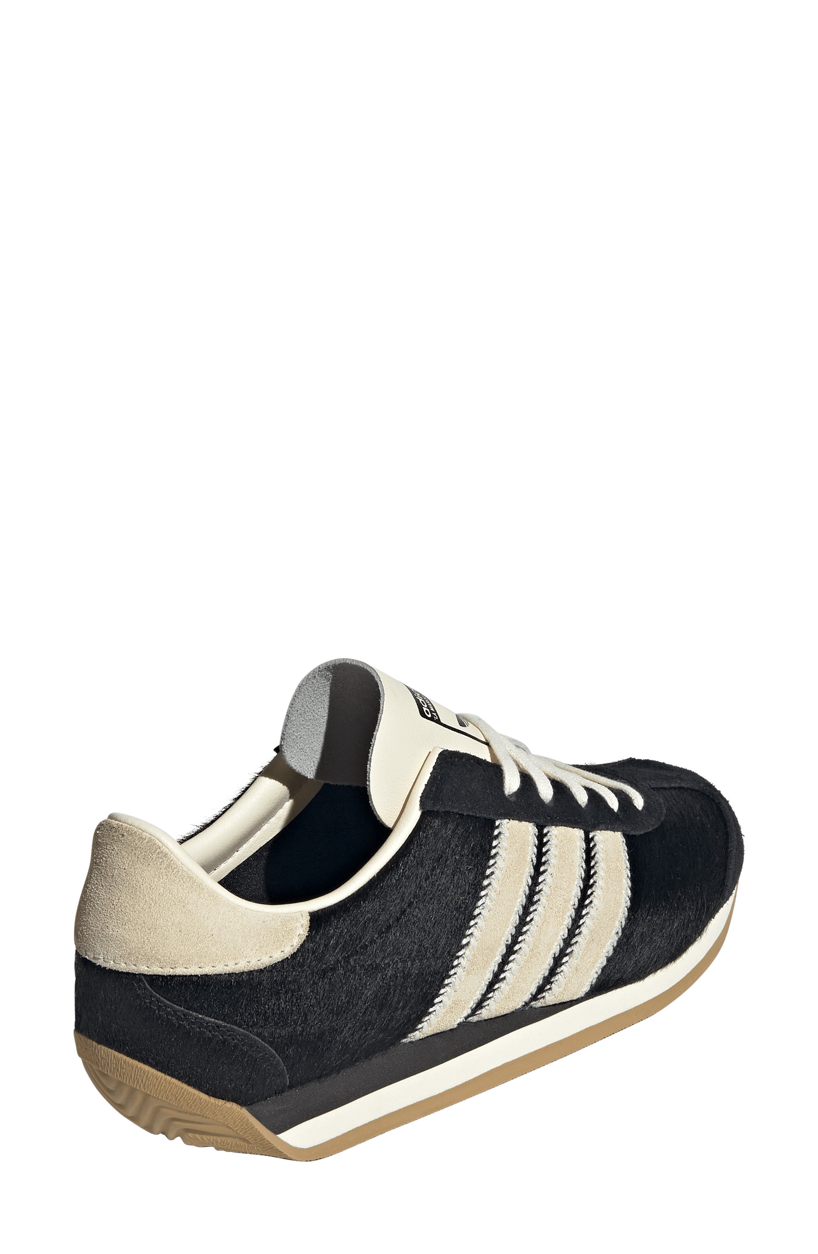 adidas Country Low Top Sneaker, Alternate, color, Cream/ Black/ Golden Beige