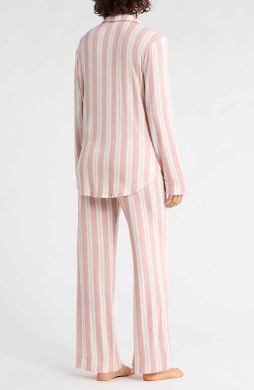Nordstrom Rack Tranquility Long Sleeve Shirt & Pants Pajamas In Pink