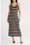 Zigzag Pointelle Maxi Dress