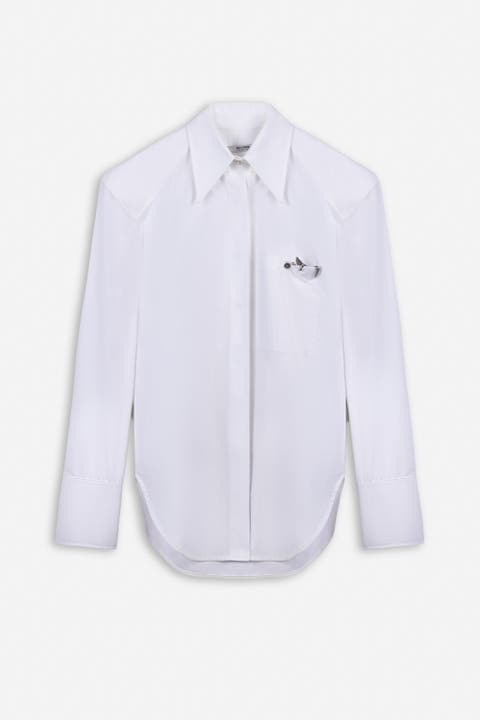 Waist Tie Accessory Shirt