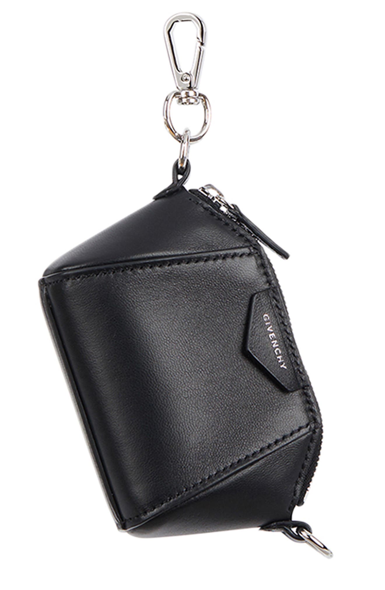 Givenchy Baby Antigona Calfskin Leather Bag, Alternate, color, 