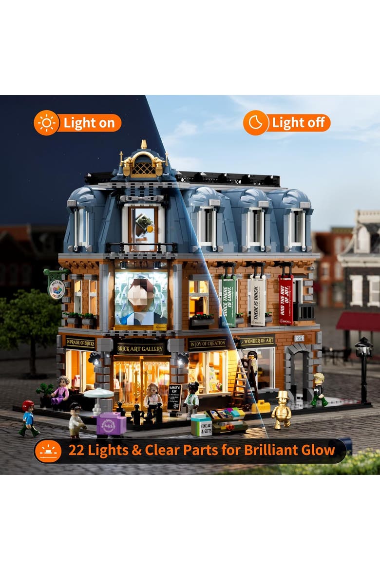 Visual Art Gallery Lighting Building Set Model CT3400A, Alternate, color, Multicolor