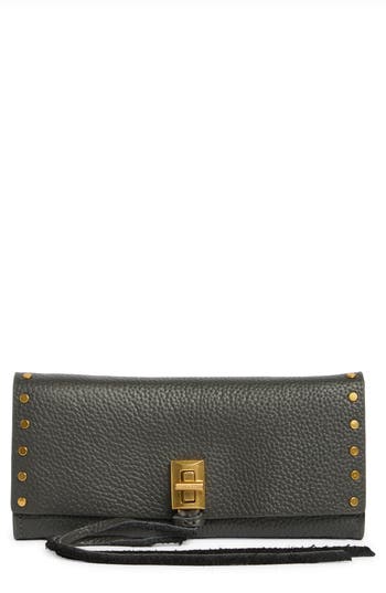 Rebecca Minkoff Darren Continental Wallet In Gray