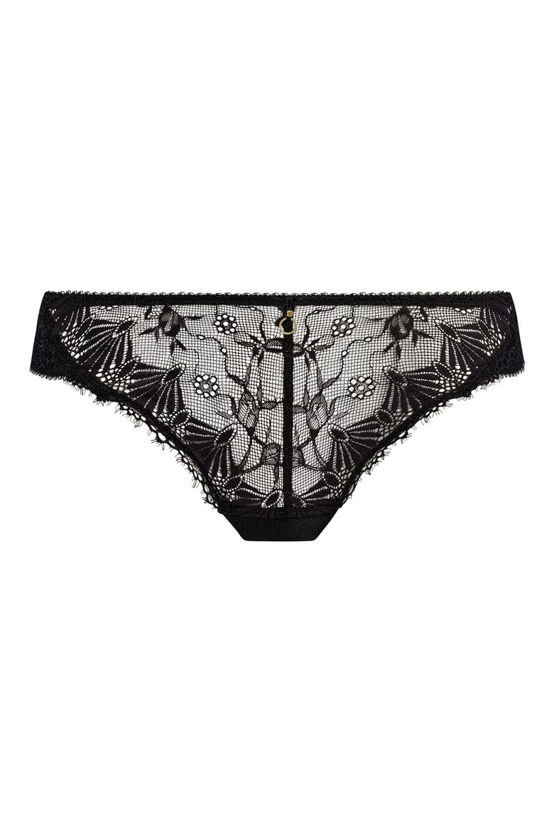 Fascinate Thong, Alternate, color, BLACK