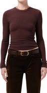 Citizens of Humanity Bina Ribbed Crewneck T-Shirt