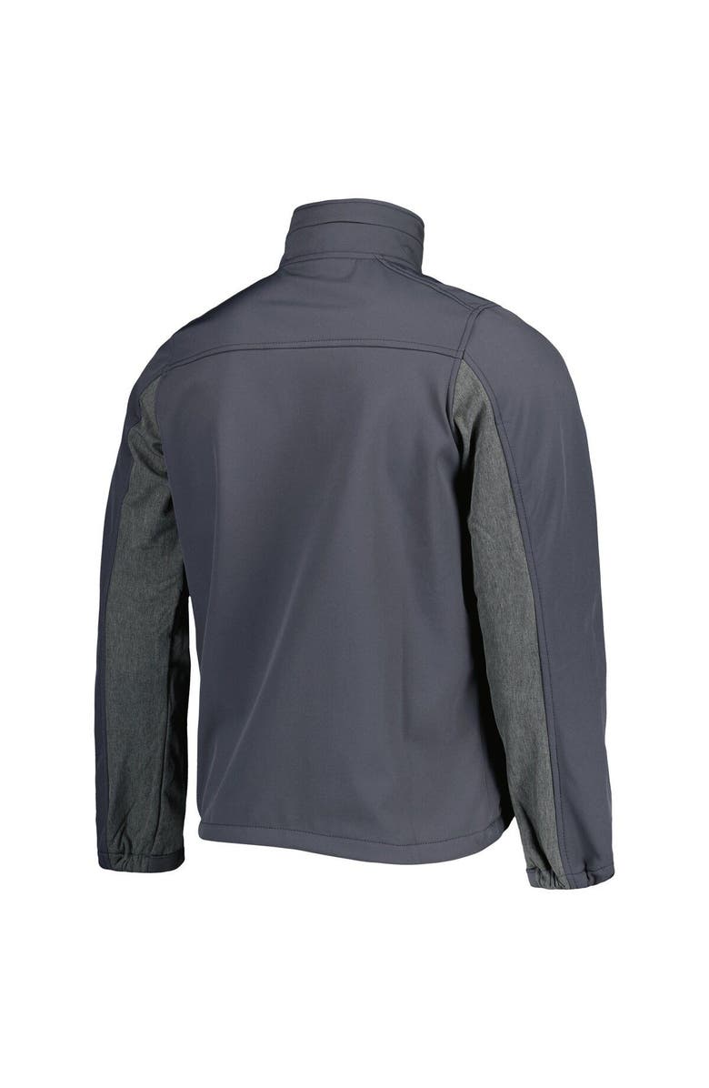 DUNBROOKE Men's Dunbrooke Graphite New York Giants Circle Zephyr Softshell Full-Zip Jacket, Alternate, color, Graphite