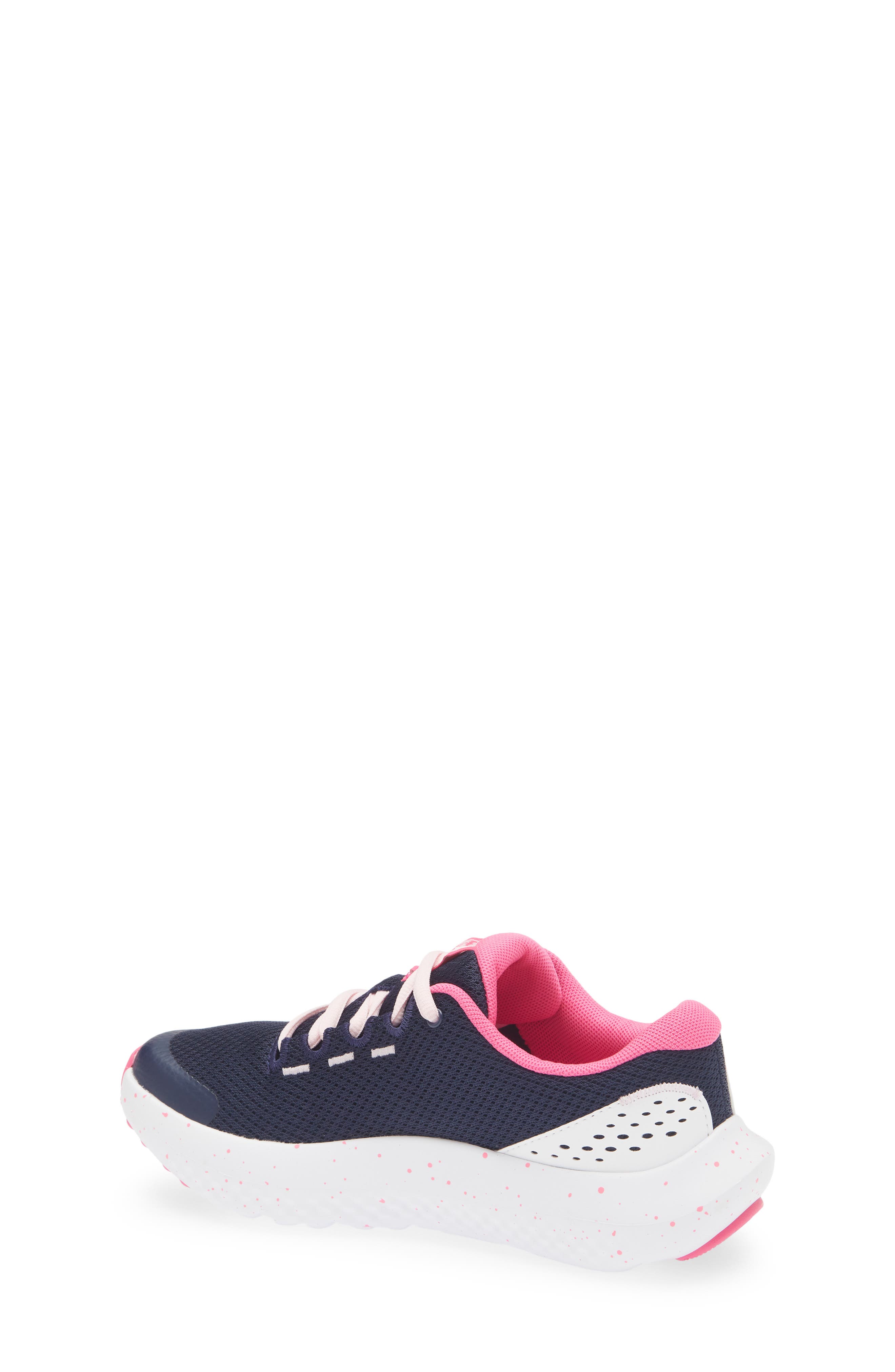 Under Armour Kids' Grade School Surge 4 Running Shoe, Alternate, color, Midnight Navy