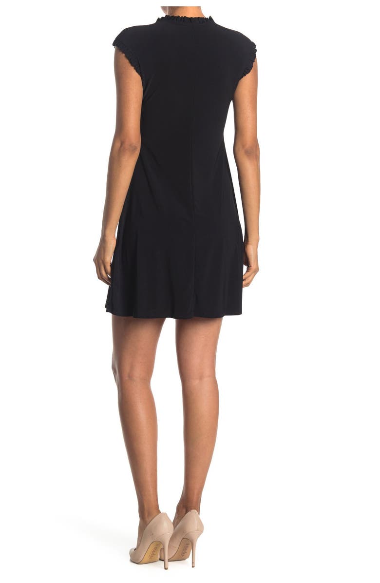 TASH AND SOPHIE Ruffled Cap Sleeve Jersey Shift Dress, Alternate, color,