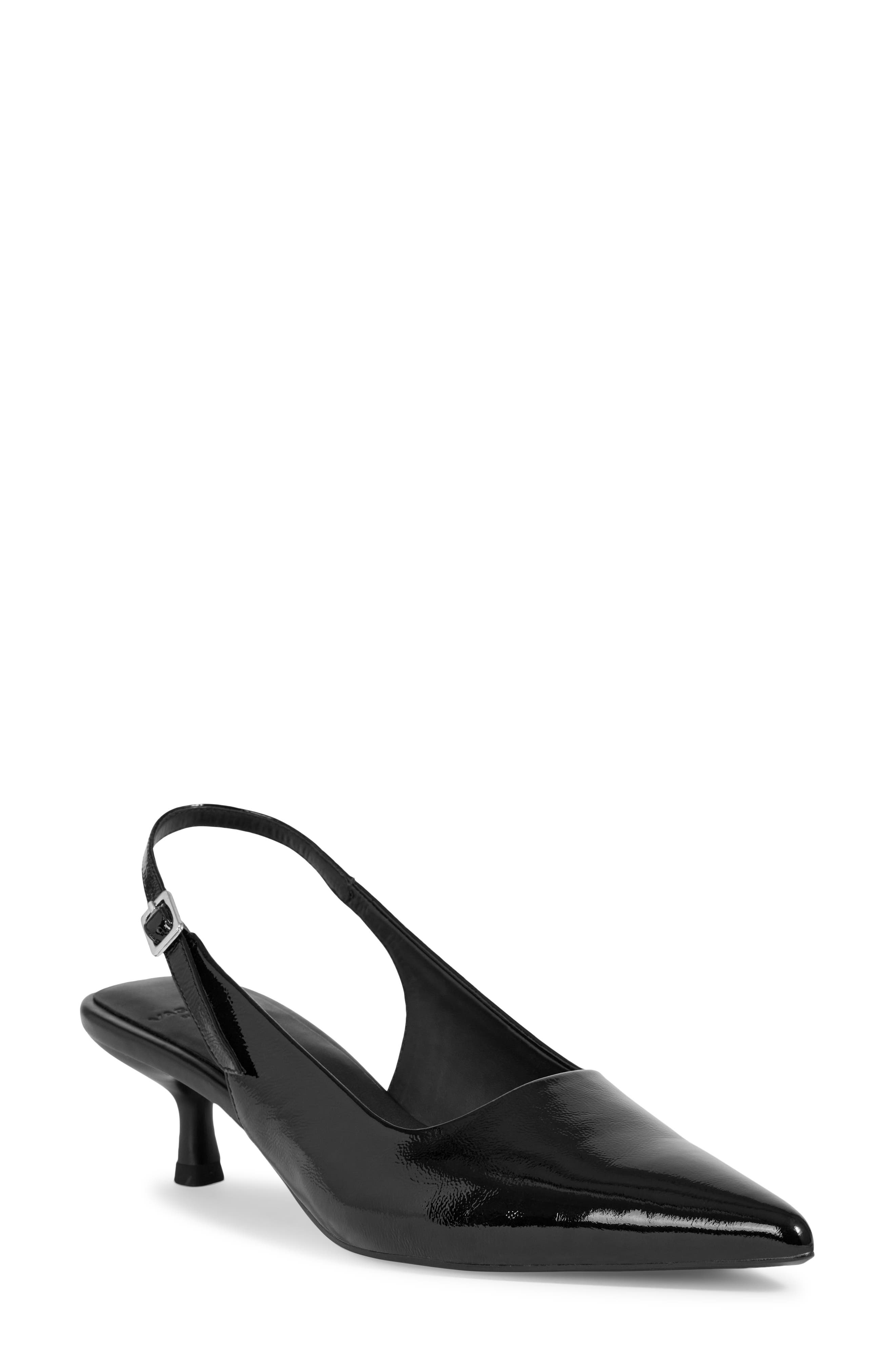Vagabond Shoemakers Lykke Pointed Toe Slingback Pump, Main, color, 