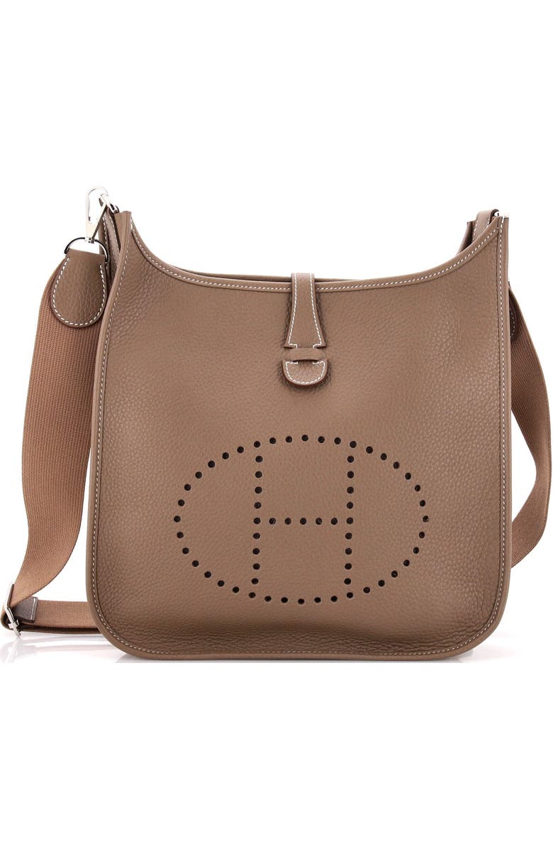 Pre-Owned Hermes Evelyne Bag Gen III Clemence PM, Main, color,