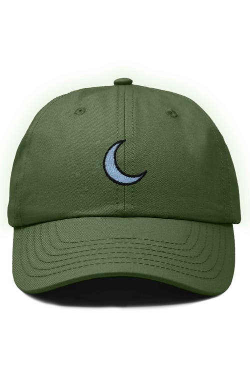 Shop Dalix Moon Cap In Olive