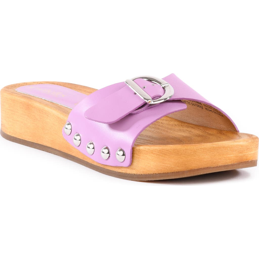 Seychelles Sorbet Slide Sandal In Lilac
