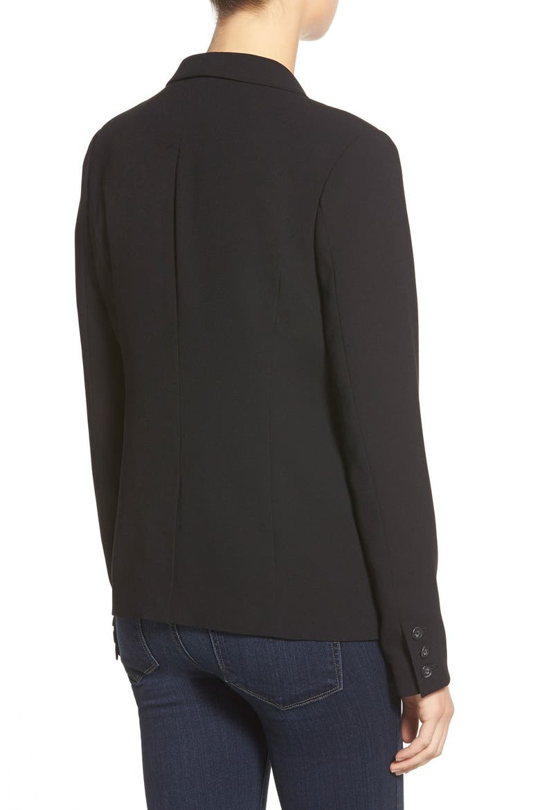'Tomboy' Blazer, Alternate, color, BLACK