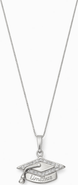 DLORIA Limitless Graduation Cap Pendant Necklace