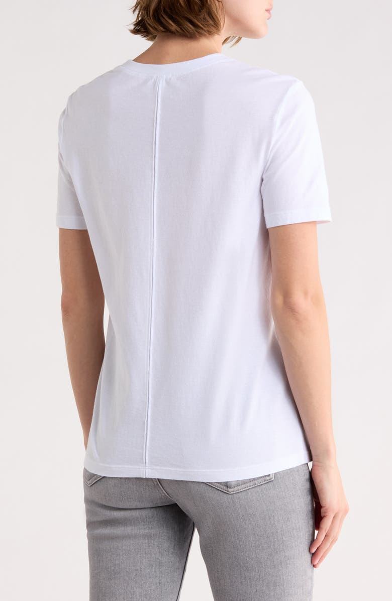 AG Crewneck Cotton T-Shirt, Alternate, color, True White