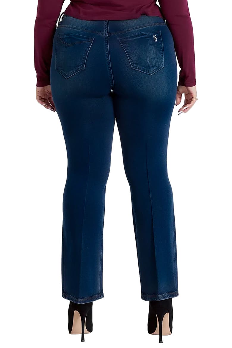 High Waist Bootcut Jeans, Alternate, color, SORAYA