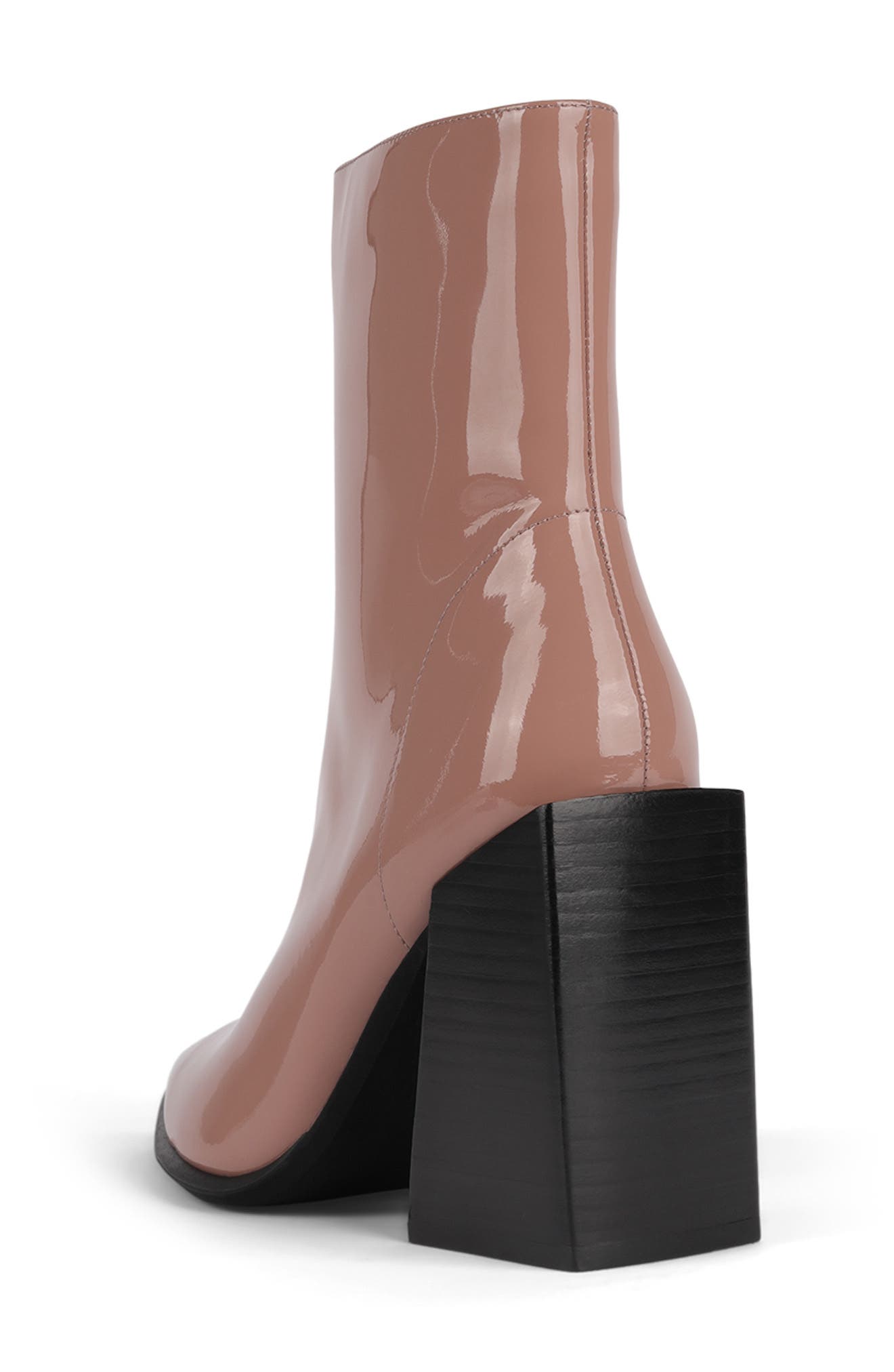 La-Siren Bootie, Alternate, color, BLUSH PATENT