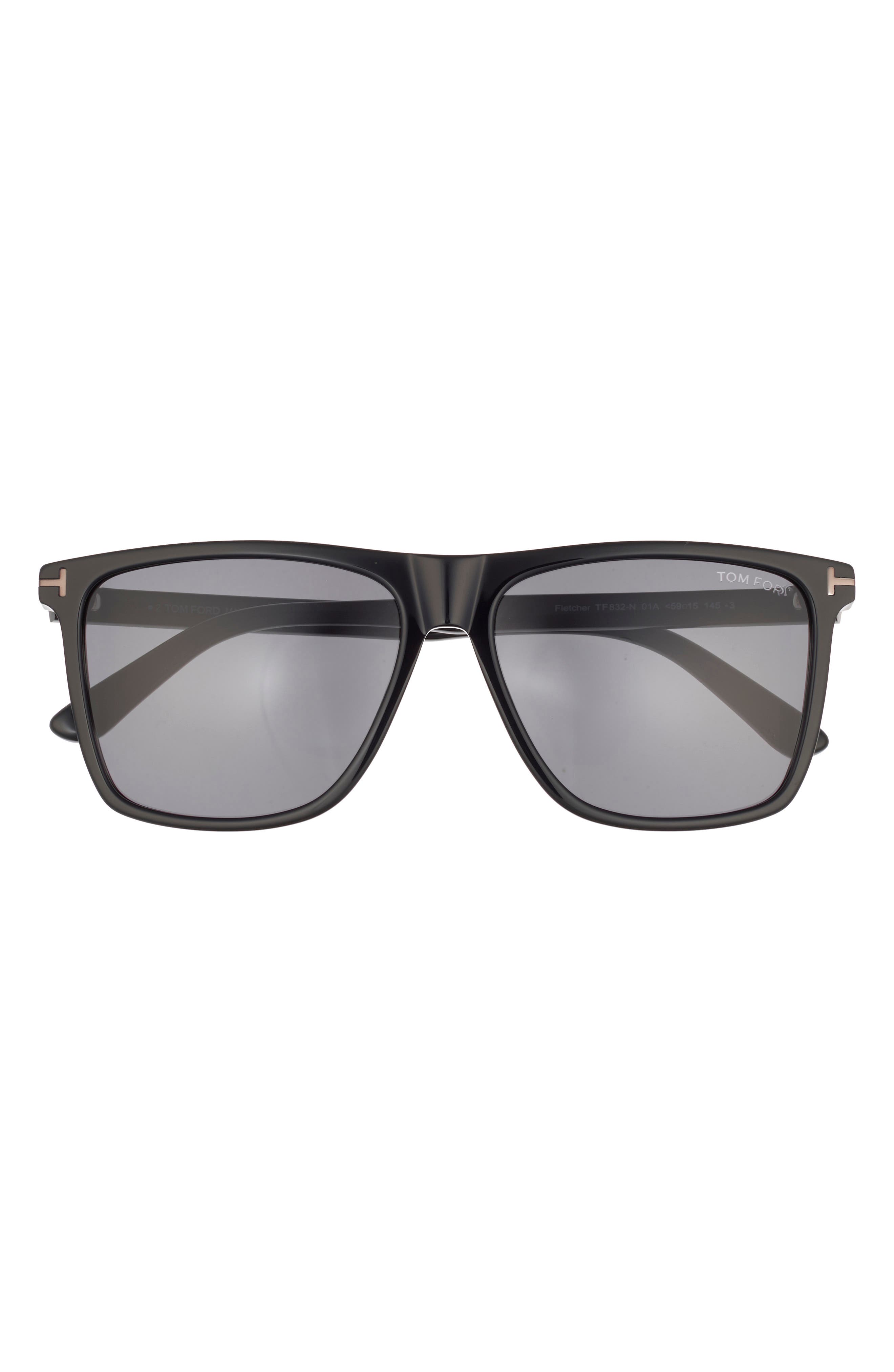 TOM FORD 59mm Square Sunglasses