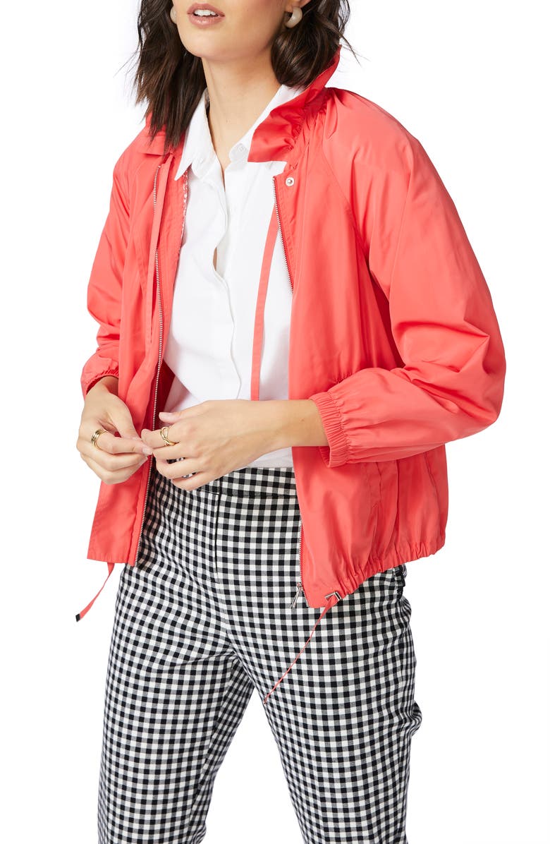 Court & Rowe Ruffle Neck Jacket, Main, color,