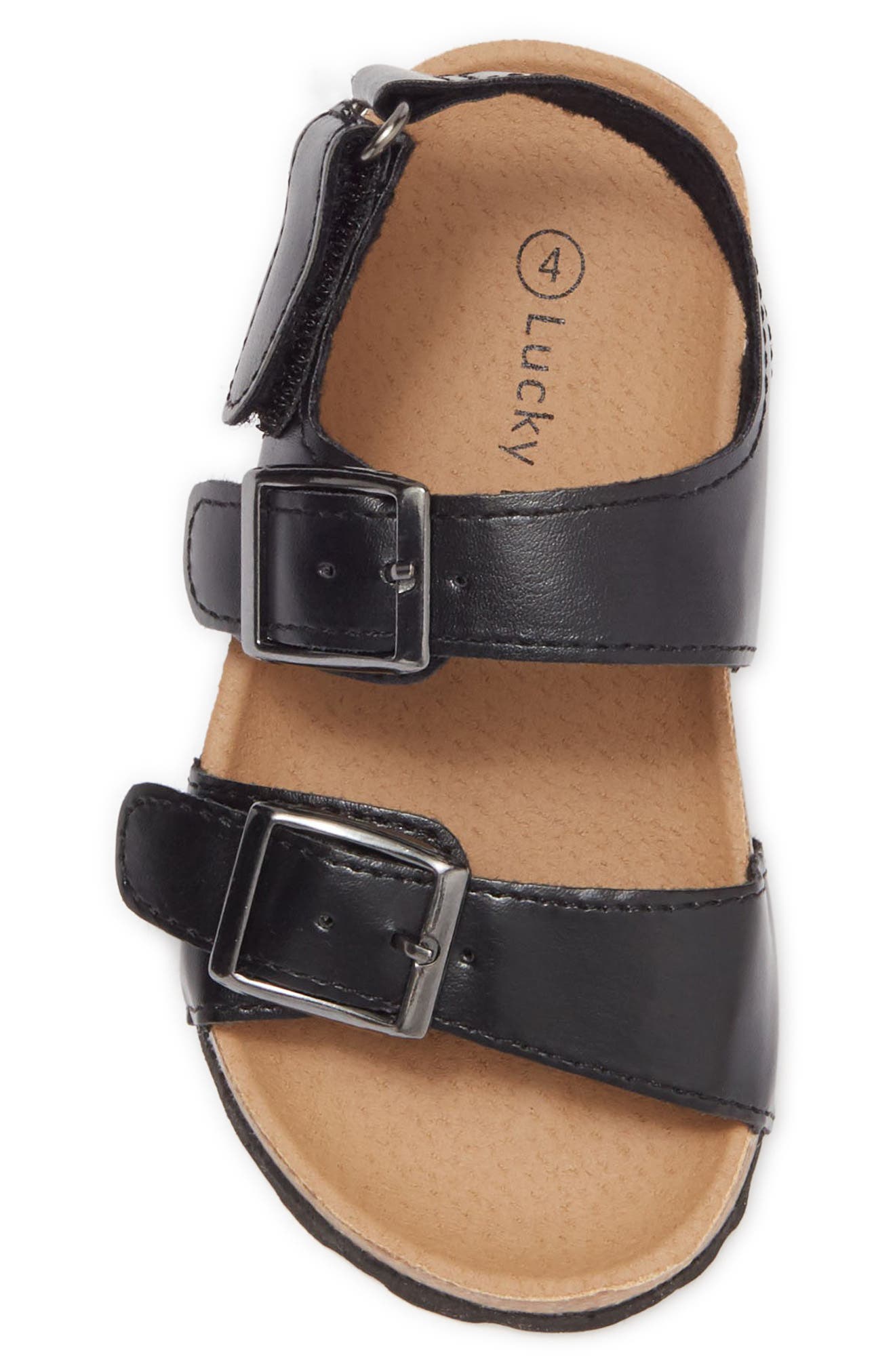 TOP MODA Mars Double Strap Slingback Sandal, Alternate, color, 