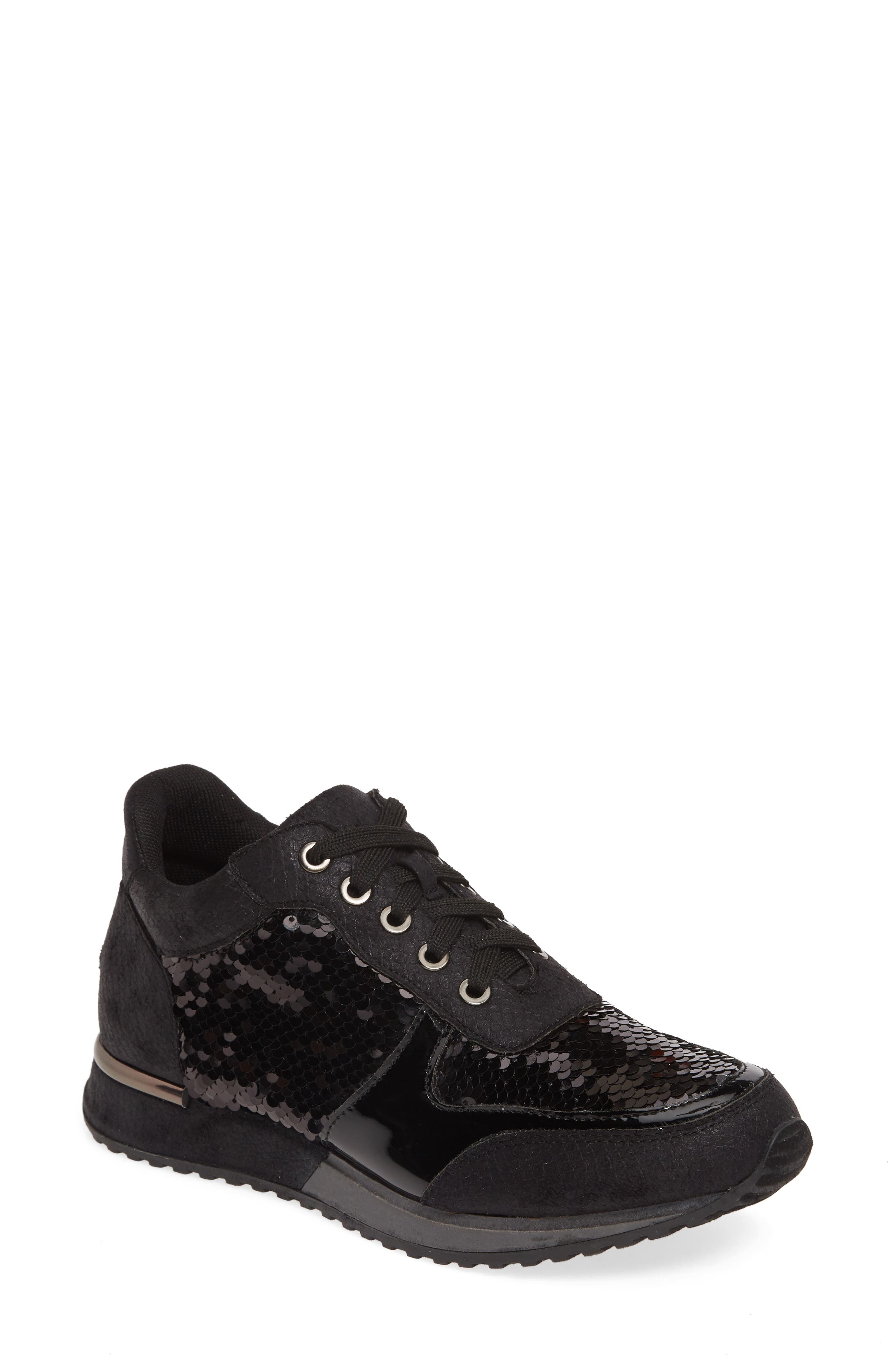Lauren Lorraine Axel Embellished Sneaker, Main, color, 