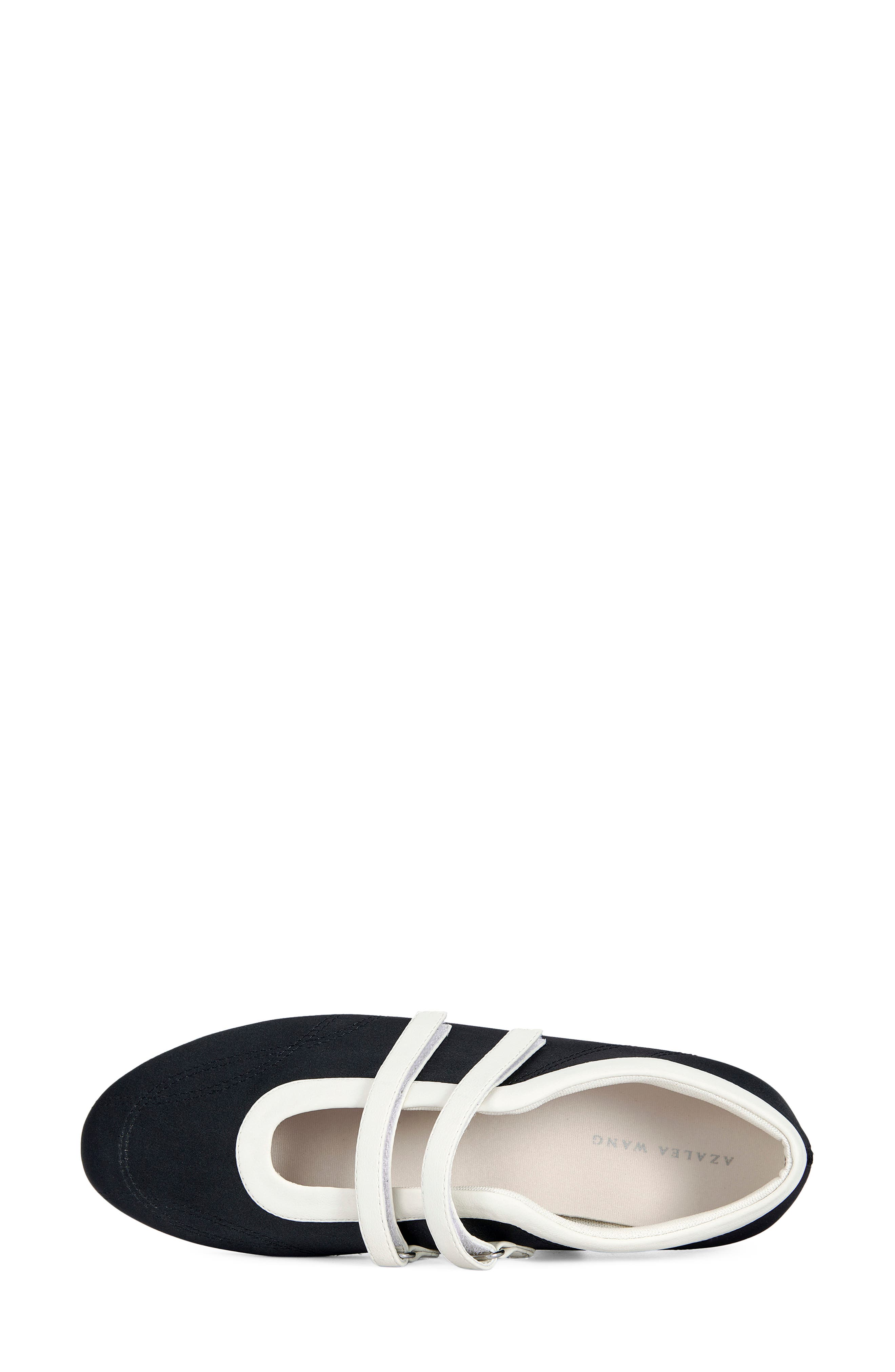 Randilyn Mary Jane Flat, Alternate, color, BLACK