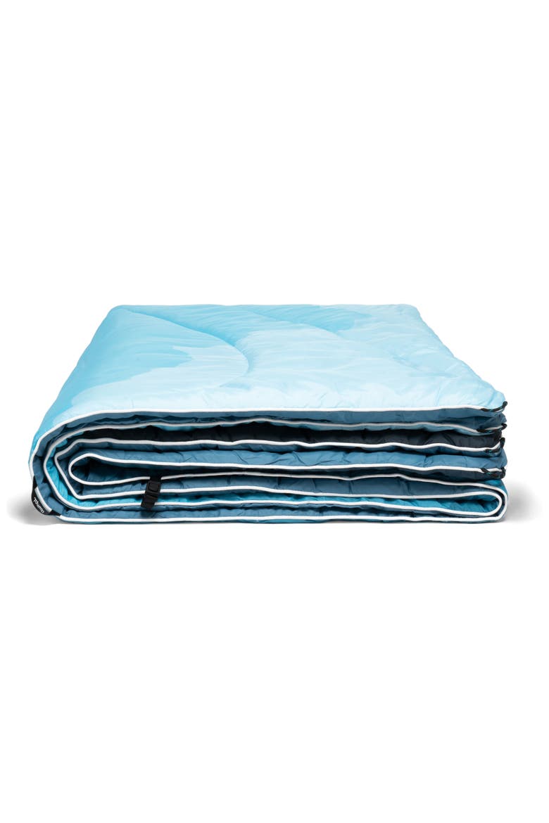Recycled Original Puffy Blanket, Alternate, color, SIERRA SPRING FADE