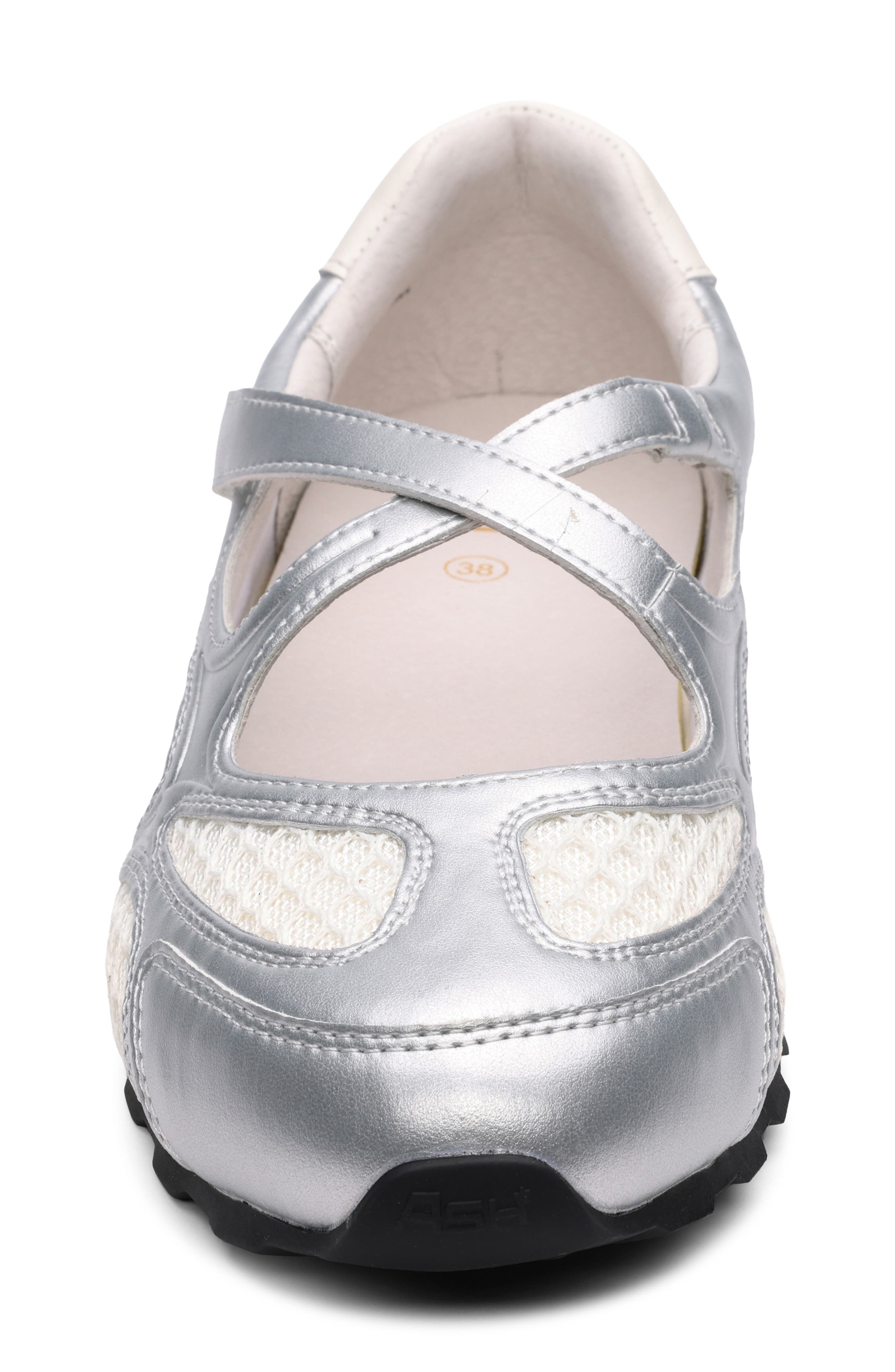 Kore Ballet Sneaker, Alternate, color, SILVER/ WHITE