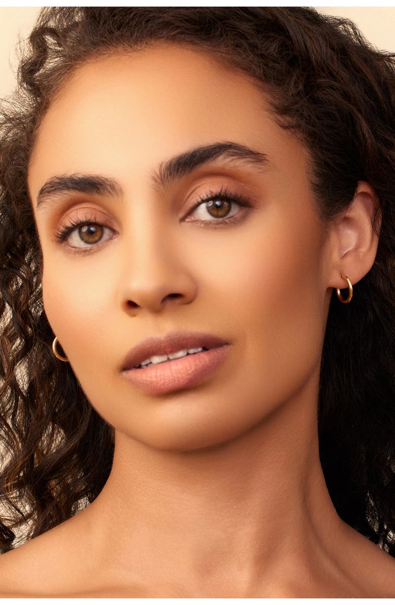 Oradina 14K Yellow Gold Everything Mini Hoops, Alternate, color, Yellow Gold