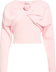 ASTR the Label Jasmyn Rib Crop Tube Top & Bolero Set