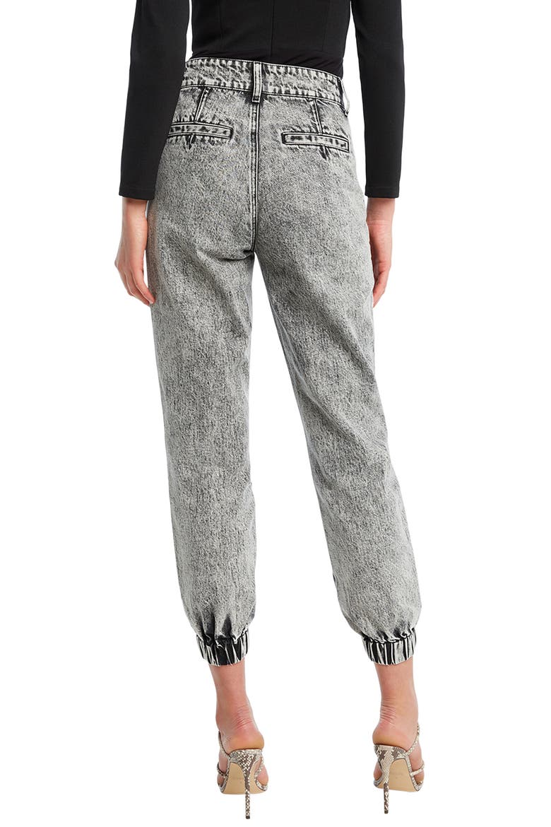 Acid Wash Splice Jeans, Alternate, color, DARK ACID