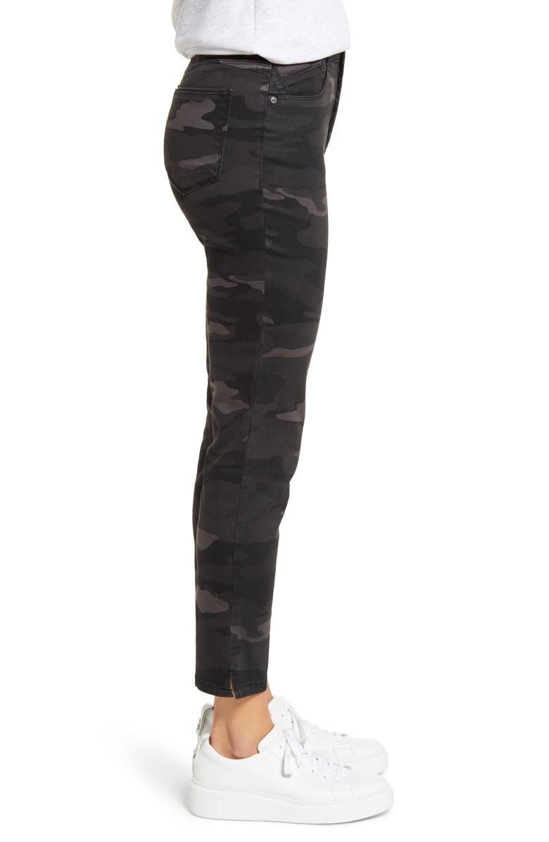 Wit & Wisdom 'Ab'Solution High Waist Camo Ankle Pants, Alternate, color,