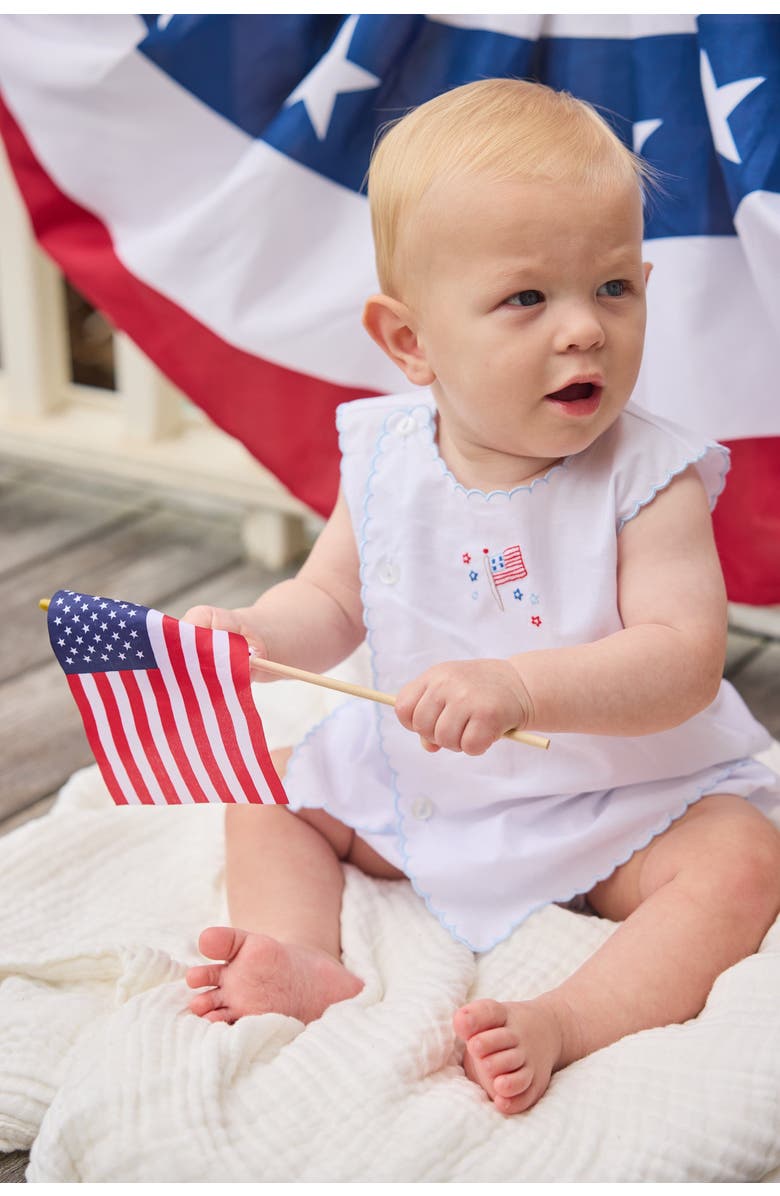 Little English Sleeveless Davis Day Set, Alternate, color, Flags