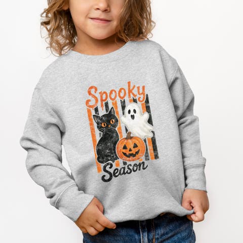 Spooky Season Characters Toddler Graphic Sweatshirt