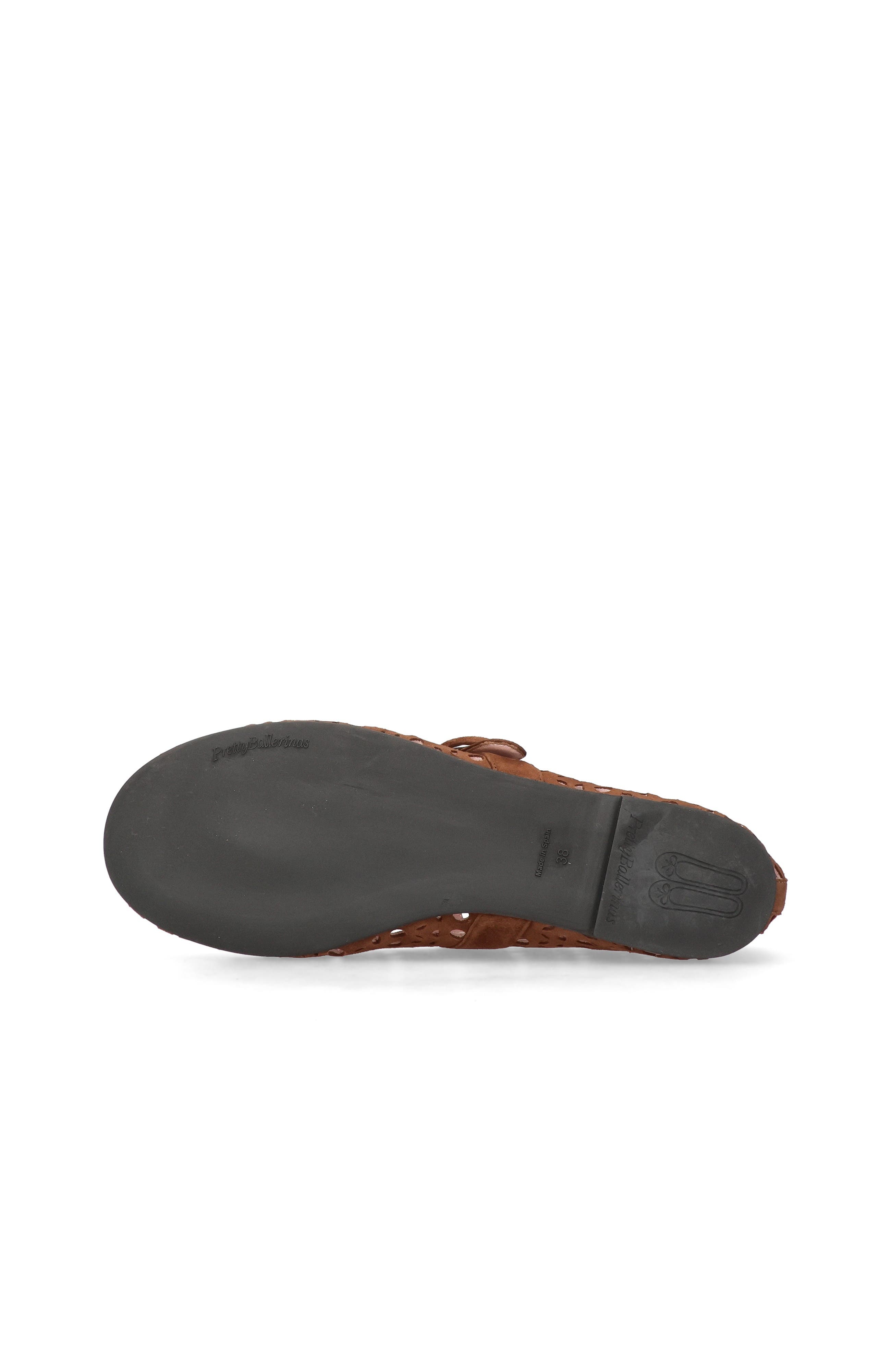 Suede Die Cut Mary Jane, Alternate, color, Brown