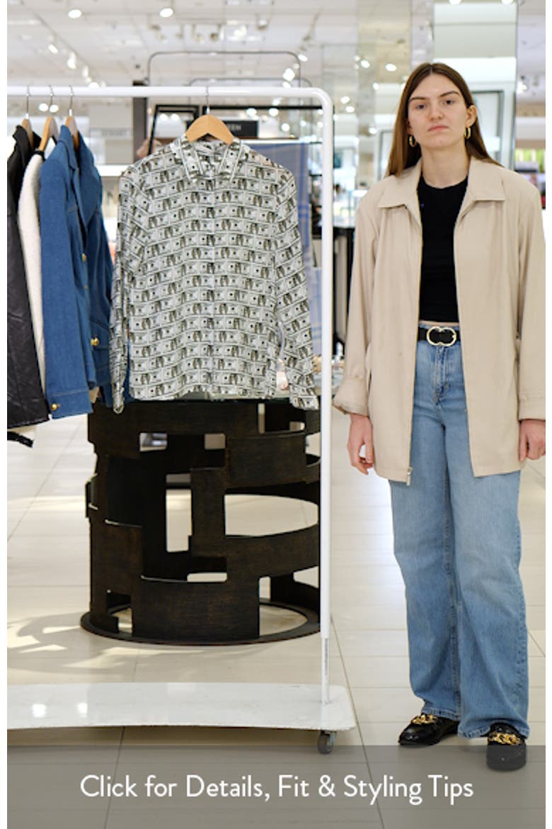 Willa Staceface Button-Up Silk Shirt video