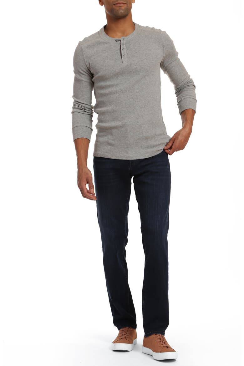 Steve Athletic Fit Jeans, Alternate, color, DARK INK SUPERMOVE