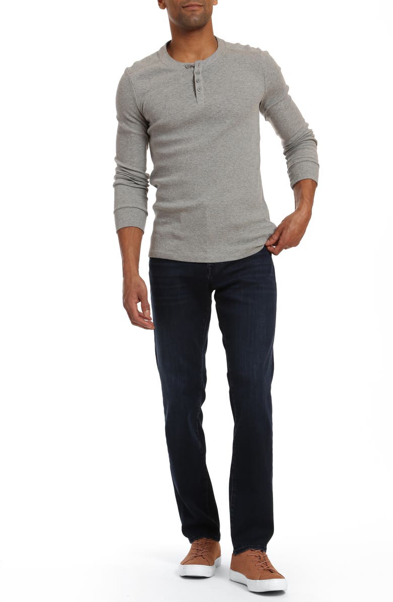 Mavi Jeans Steve Athletic Fit Jeans, Alternate, color, Dark Ink Supermove